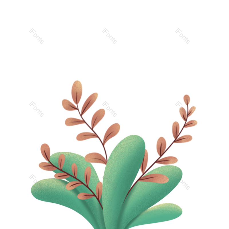 叶子图片,绿叶元素,花卉PNG,花草免抠素材
